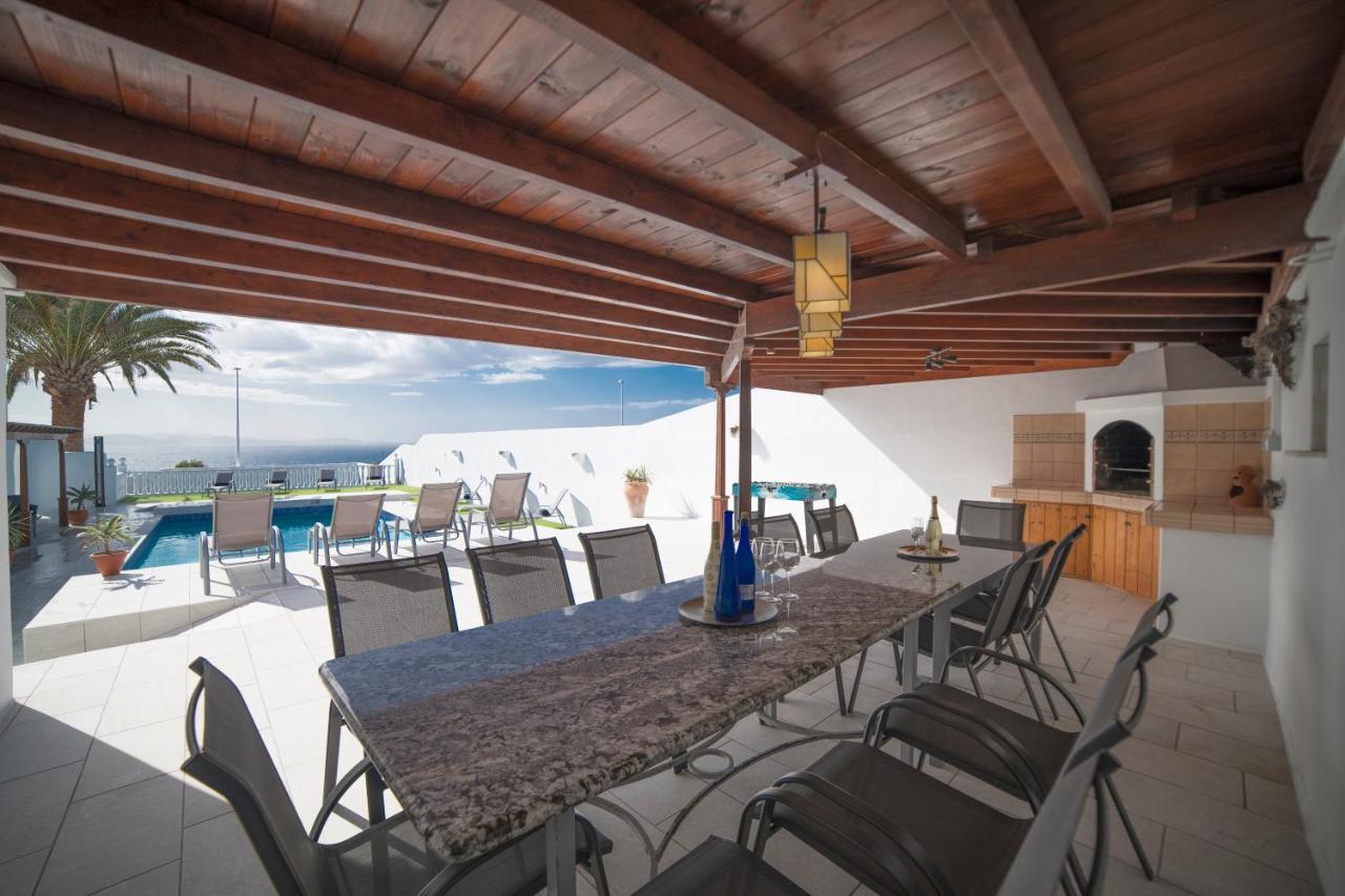 Stunning Sea View Villa With 6 Bedrooms & Heated Pool - Villa Renaissance بلايا بلانكا المظهر الخارجي الصورة