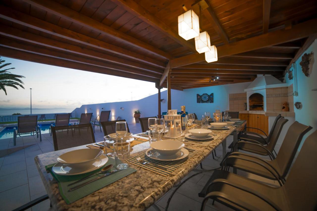 Stunning Sea View Villa With 6 Bedrooms & Heated Pool - Villa Renaissance بلايا بلانكا المظهر الخارجي الصورة